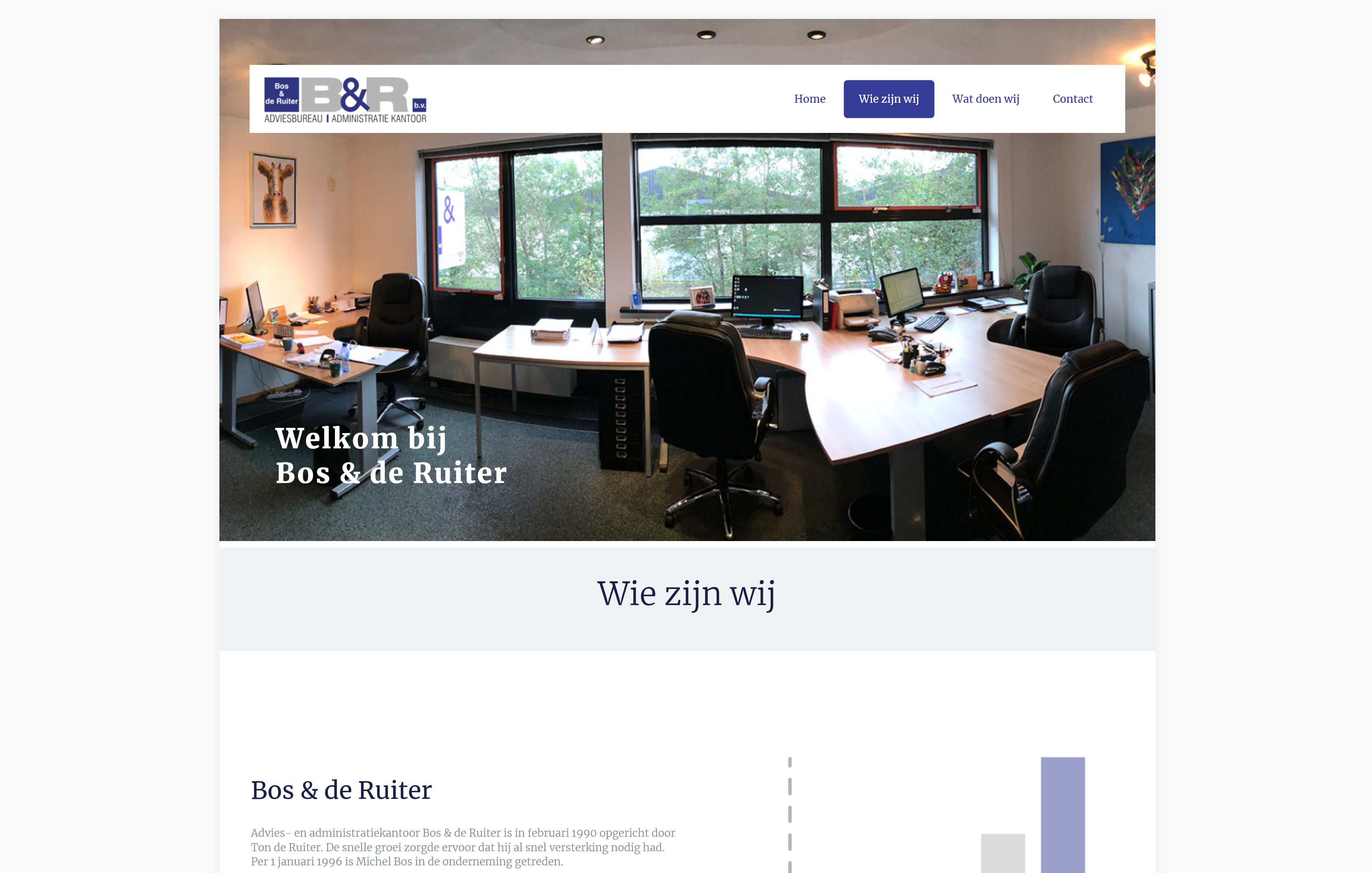 Bos en de Ruiter kiest Beer Consultancy voor zijn website projecten
